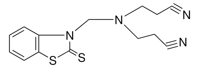 N-(2,3-DIHYDRO-2-THIOXOBENZOTHIAZOL-3-YLMETHYL)-3,3'-IMINODIPROPIONITRILE AldrichCPR