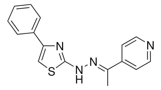 1-(4-PYRIDINYL)ETHANONE (4-PHENYL-1,3-THIAZOL-2-YL)HYDRAZONE AldrichCPR