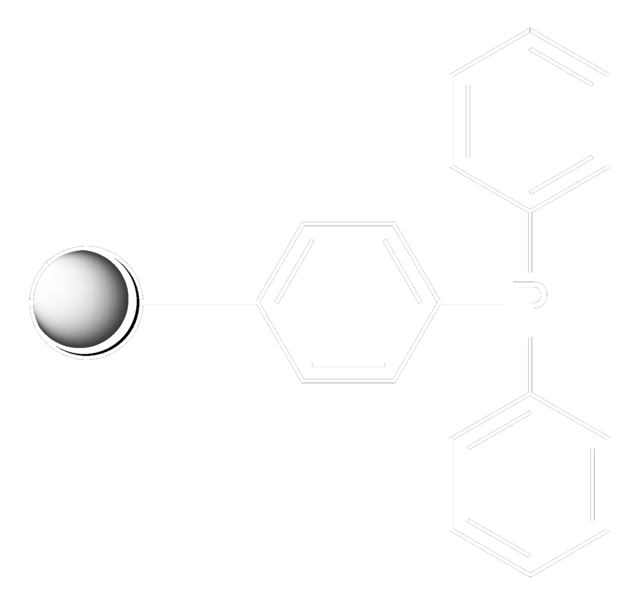 三苯基膦，聚合物键合 100-200&#160;mesh, extent of labeling: ~3&#160;mmol/g triphenylphosphine loading