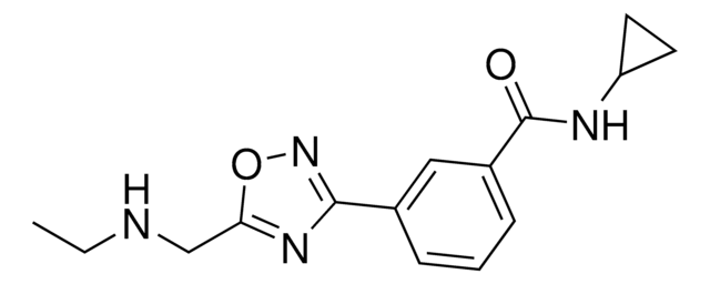 N-Cyclopropyl-3-{5-[(ethylamino)methyl]-1,2,4-oxadiazol-3-yl}benzamide AldrichCPR