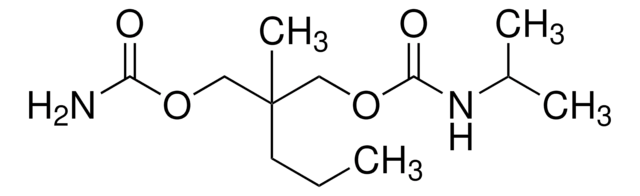 Carisoprodol certified reference material, pharmaceutical secondary standard