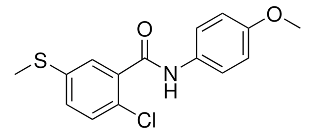 2-CHLORO-N-(4-METHOXYPHENYL)-5-(METHYLTHIO)BENZAMIDE AldrichCPR