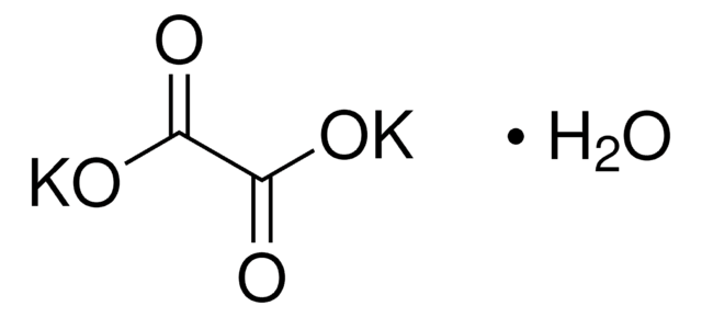 Potassium oxalate monohydrate BioXtra, &#8805;98.5%