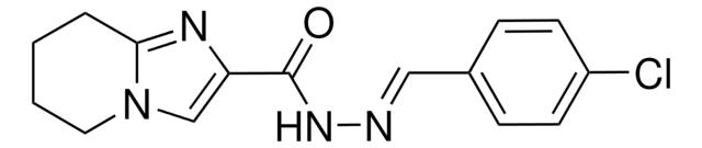 N'-(4-CHLOROBENZYLIDENE)-5,6,7,8-TETRAHYDROIMIDAZO[1,2-A]PYRIDINE-2-CARBOHYDRAZIDE AldrichCPR