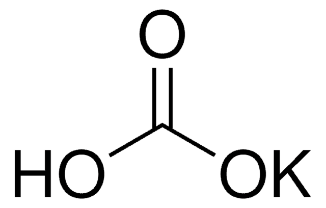 碳酸氢钾 puriss., meets analytical specification of Ph. Eur., BP, USP, E501, 99.5-101.0% (acidimetric)