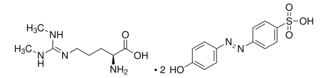 NG,NG&#8242;-Dimethyl-L-arginine di(p-hydroxyazobenzene-p&#8242;-sulfonate) salt &#8805;99% (TLC)