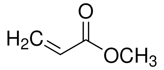 Methyl acrylate 99%, contains &#8804;100&#160;ppm monomethyl ether hydroquinone as inhibitor