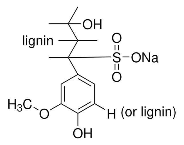 Lignosulfonic acid sodium salt average Mw ~52,000, average Mn ~7,000