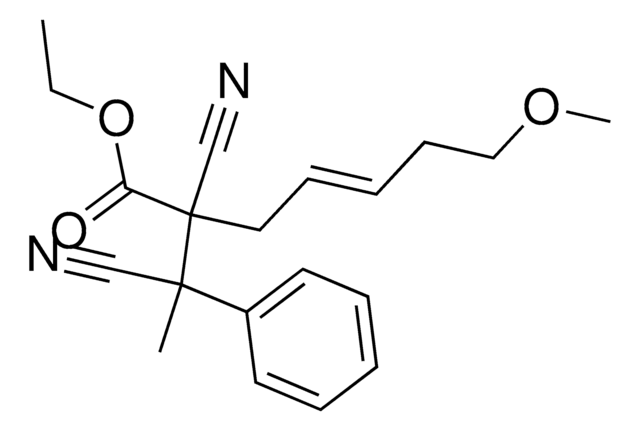 ETHYL (4E)-2-CYANO-2-(1-CYANO-1-PHENYLETHYL)-7-METHOXY-4-HEPTENOATE AldrichCPR