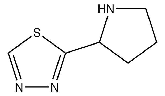 2-(Pyrrolidin-2-yl)-1,3,4-thiadiazole AldrichCPR