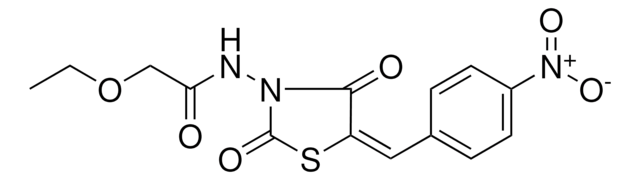 2-ETHOXY-N-(5-(4-NITROBENZYLIDENE)-2,4-DIOXO-1,3-THIAZOLIDIN-3-YL)ACETAMIDE AldrichCPR
