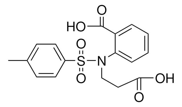 2-((2-CARBOXY-ETHYL)-(TOLUENE-4-SULFONYL)-AMINO)-BENZOIC ACID AldrichCPR