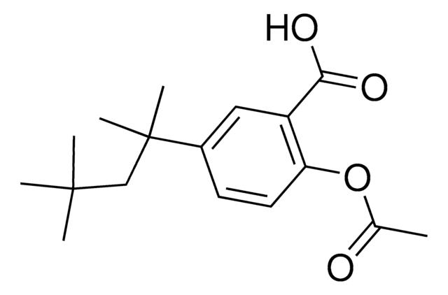 2-(Acetyloxy)-5-(1,1,3,3-tetramethylbutyl)benzoic acid AldrichCPR