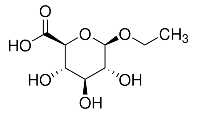 乙基-&#946;-D-葡萄糖醛酸标准液 1.0&#160;mg/mL in methanol, ampule of 1&#160;mL, certified reference material, Cerilliant&#174;