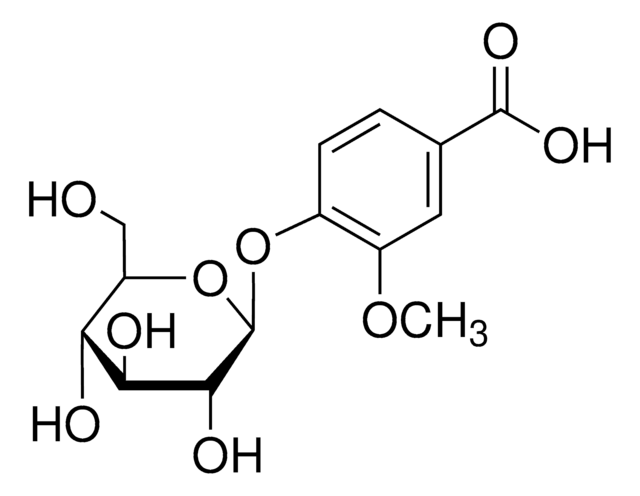 Vanillic acid 4-&#946;-D-glucoside phyproof&#174; Reference Substance