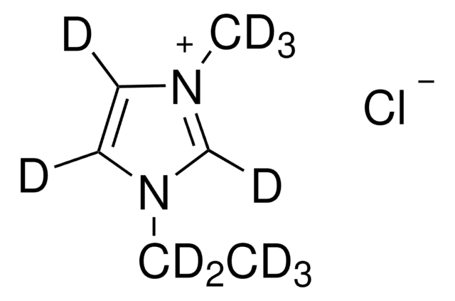 氯化 1-乙基-3-甲基咪唑鎓-d11 98 atom % D