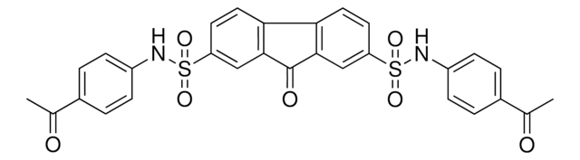 9-OXO-9H-FLUORENE-2,7-DISULFONIC ACID BIS-((4-ACETYL-PHENYL)-AMIDE) AldrichCPR
