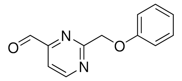2-(Phenoxymethyl)-4-pyrimidinecarbaldehyde AldrichCPR