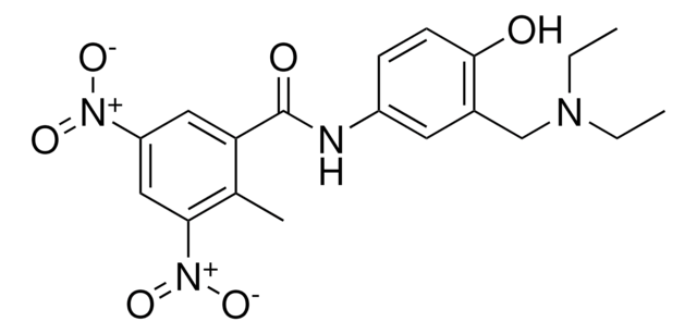 N-(3-DIETHYLAMINOMETHYL-4-HYDROXY-PHENYL)-2-METHYL-3,5-DINITRO-BENZAMIDE AldrichCPR