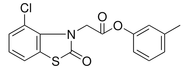 (4-CHLORO-2-OXO-BENZOTHIAZOL-3-YL)-ACETIC ACID M-TOLYL ESTER AldrichCPR