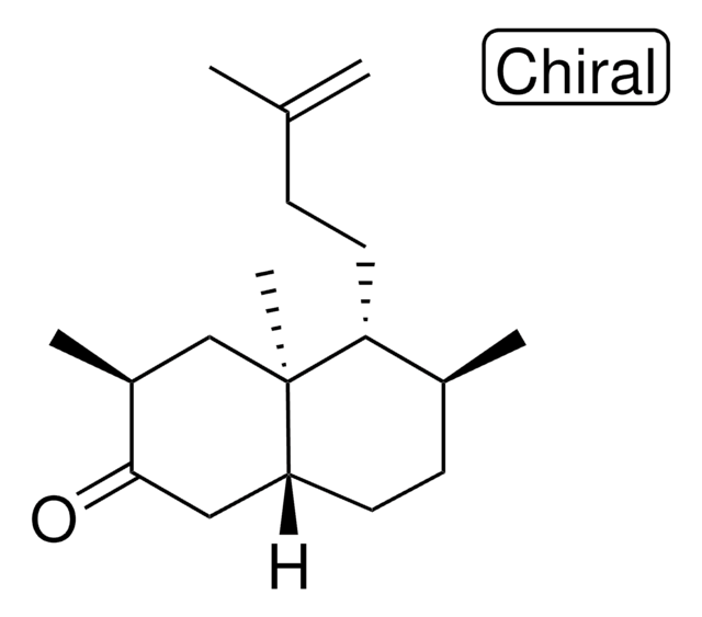 (3S,4AR,5R,6S,8AR)-3,4A,6-TRIMETHYL-5-(3-METHYL-3-BUTENYL)OCTAHYDRO-2(1H)-NAPHTHALENONE AldrichCPR