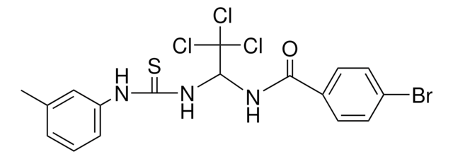 4-BROMO-N-(2,2,2-TRICHLORO-1-(3-M-TOLYL-THIOUREIDO)-ETHYL)-BENZAMIDE AldrichCPR