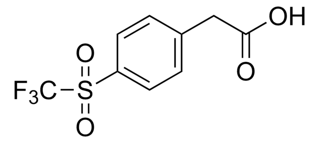 4-(三氟甲基磺酰基)苯乙酸 97%