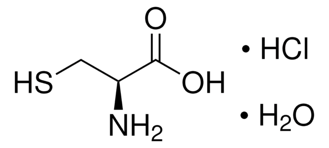 L-半胱氨酸 盐酸盐 一水合物 reagent grade, &#8805;98% (TLC)