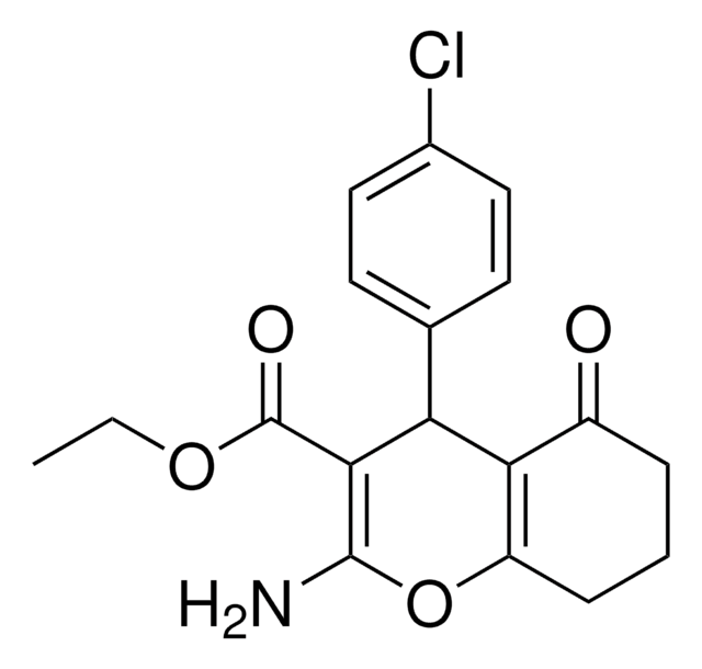 ETHYL 2-AMINO-4-(4-CHLOROPHENYL)-5-OXO-5,6,7,8-TETRAHYDRO-4H-CHROMENE-3-CARBOXYLATE AldrichCPR