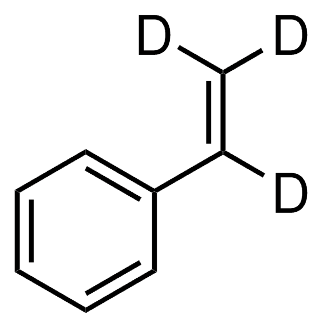 苯乙烯-&#945;,&#946;,&#946;-d3 &#8805;98 atom % D, &#8805;98% (CP), contains hydroquinone as stabilizer