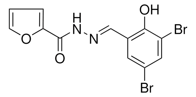 FURAN-2-CARBOXYLIC ACID (3,5-DIBROMO-2-HYDROXY-BENZYLIDENE)-HYDRAZIDE AldrichCPR
