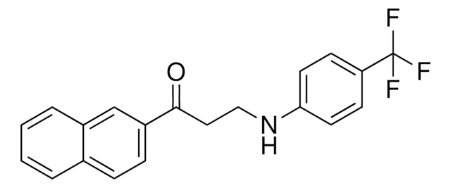 1-(2-NAPHTHYL)-3-(4-(TRIFLUOROMETHYL)ANILINO)-1-PROPANONE AldrichCPR