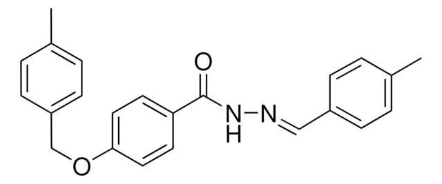 N'-(4-METHYLBENZYLIDENE)-4-((4-METHYLBENZYL)OXY)BENZOHYDRAZIDE AldrichCPR