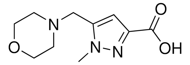1-Methyl-5-(4-morpholinylmethyl)-1H-pyrazole-3-carboxylic acid AldrichCPR