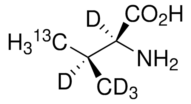 L-Valine-13C,d5 (2,3,4,4,4-d5, pro-S-methyl-13C) &#8805;97 atom % 13C, &#8805;90 atom % D, &#8805;95% (CP), optical purity&#8805;98% (at &#945;-carbon)