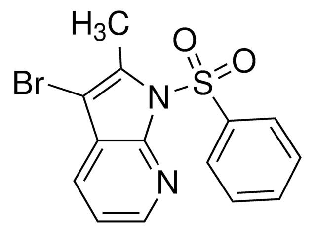 3-Bromo-2-methyl-1-(phenylsulfonyl)-1H-pyrrolo[2,3-b]pyridine AldrichCPR