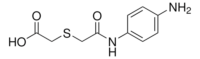 ((2-(4-AMINOANILINO)-2-OXOETHYL)THIO)ACETIC ACID AldrichCPR