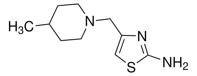 4-[(4-METHYL-1-PIPERIDINYL)METHYL]-1,3-THIAZOL-2-AMINE AldrichCPR