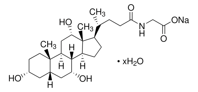 Sodium glycocholate hydrate &#8805;95% (TLC)