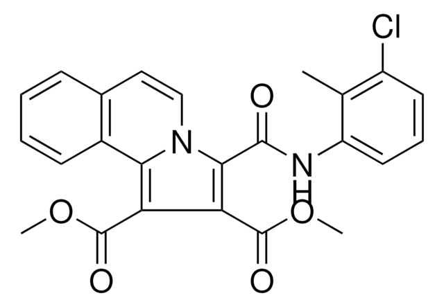 DIMETHYL 3-[(3-CHLORO-2-METHYLANILINO)CARBONYL]PYRROLO[2,1-A]ISOQUINOLINE-1,2-DICARBOXYLATE AldrichCPR