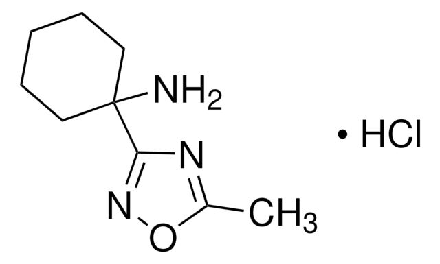1-(5-METHYL-1,2,4-OXADIAZOL-3-YL)CYCLOHEXANAMINE HYDROCHLORIDE AldrichCPR