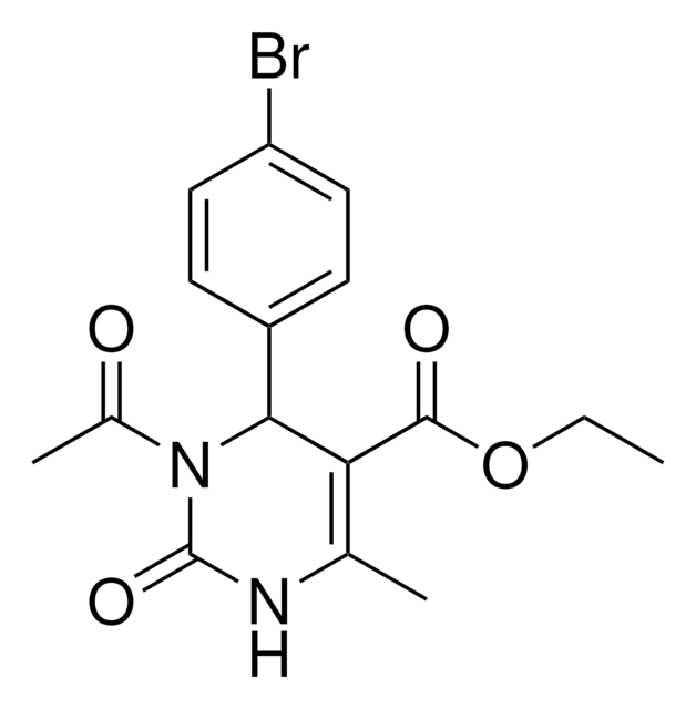 3-AC-4-(4-BR-PH)-6-ME-2-OXO-1,2,3,4-4H-PYRIMIDINE-5-CARBOXYLIC ACID ETHYL ESTER AldrichCPR