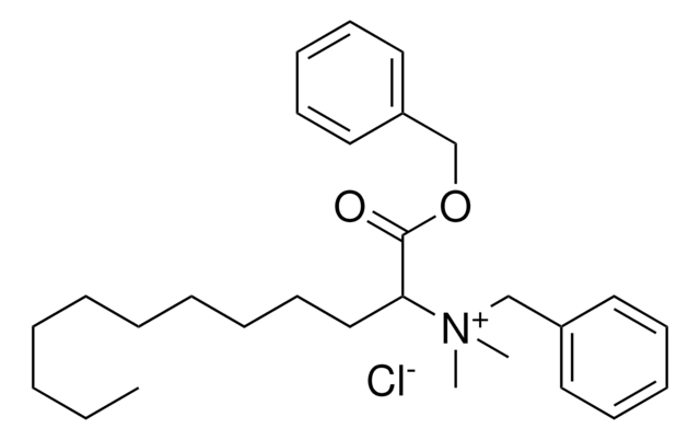 N-BENZYL-1-(BENZYLOXY)-N,N-DIMETHYL-1-OXO-2-DODECANAMINIUM CHLORIDE AldrichCPR