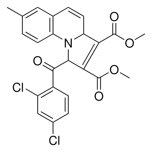 DIMETHYL 1-(2,4-DICHLOROBENZOYL)-7-METHYL-1,3A-DIHYDROPYRROLO[1,2-A]QUINOLINE-2,3-DICARBOXYLATE AldrichCPR