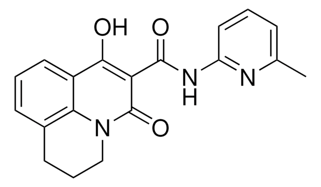 7-HYDROXY-N-(6-METHYL-2-PYRIDINYL)-5-OXO-2,3-DIHYDRO-1H,5H-PYRIDO[3,2,1-IJ]QUINOLINE-6-CARBOXAMIDE AldrichCPR