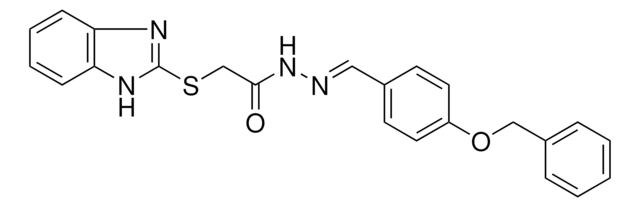 2-(1H-BENZOIMIDAZOL-2-YLSULFANYL)-ACETIC ACID (4-BENZYLOXY-BENZYLIDENE)HYDRAZIDE AldrichCPR