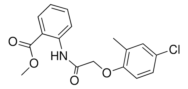 METHYL 2-(2-(4-CHLORO-2-METHYLPHENXOY)ACETAMIDO)BENZOATE AldrichCPR