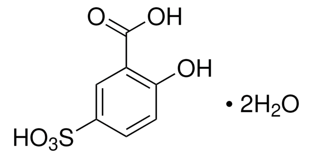 5-Sulfosalicylic acid dihydrate suitable for electrophoresis, &#8805;99%
