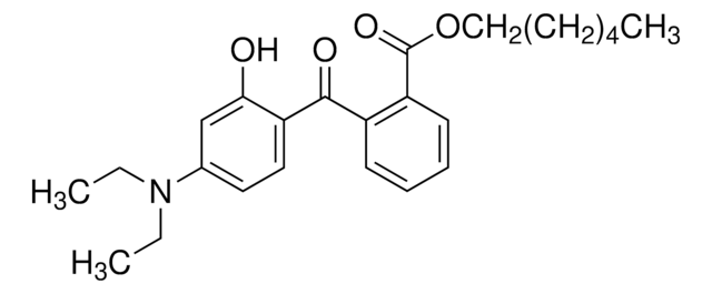 2- [4-（二乙氨基）-2-羟基苯甲酰基] 苯甲酸己酯 analytical standard