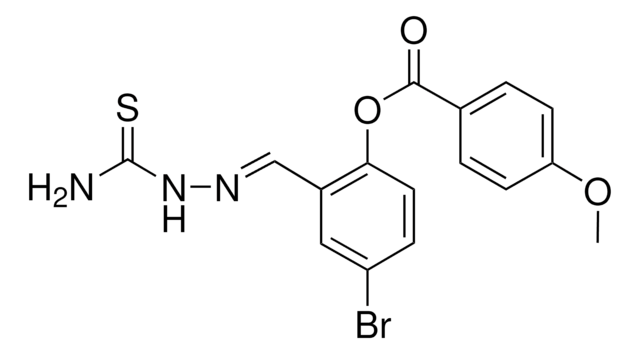2-(2-(AMINOCARBOTHIOYL)CARBOHYDRAZONOYL)-4-BROMOPHENYL 4-METHOXYBENZOATE AldrichCPR